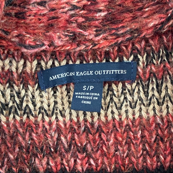 AE Multicolour Waterfall Cascading Cardigan - Picture 2 of 3